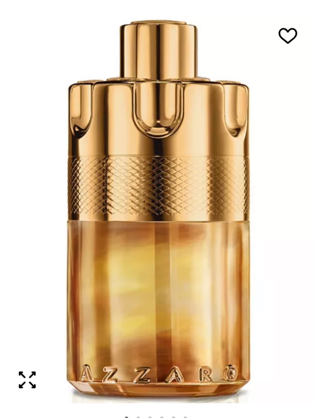 Azzaro Forever Wanted Elixir - Gold Fragrance Box